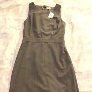 J Crew Gray Sheath Dress